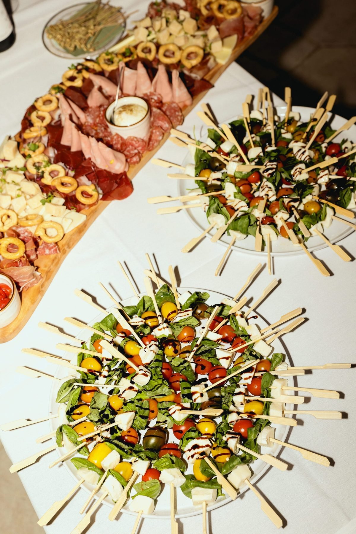A Sogno Toscano catered table